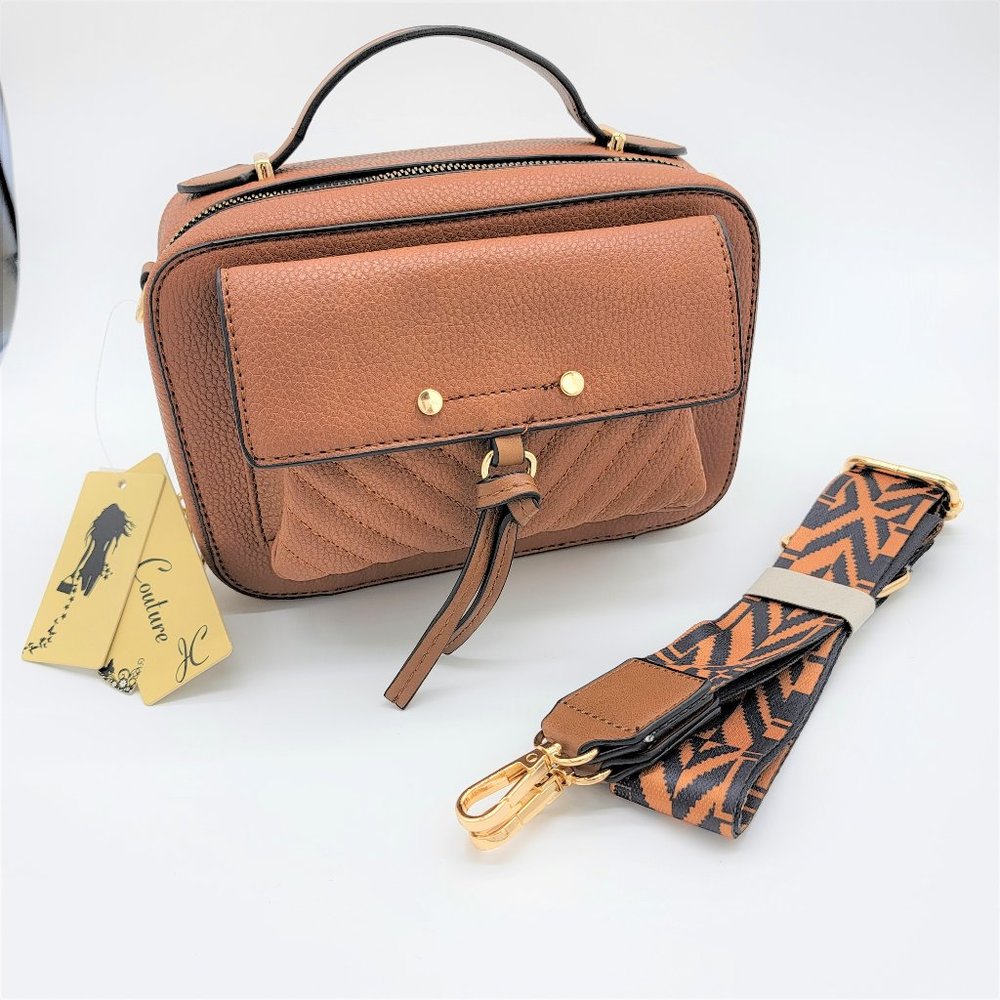 Crossbody Jolene Couture color Brown NWT